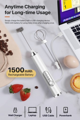 Usb rechargeable milk coffee - rechargeable,