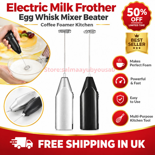 Electric milk frother egg - electric,
