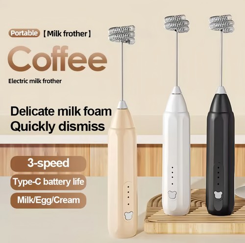 Electric milk frother handheld - electric,