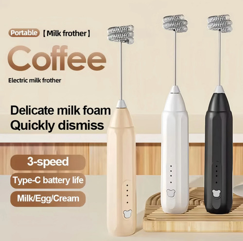 Electric milk frother handheld - electric,
