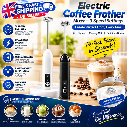 Electric milk frother usb mini - milk,