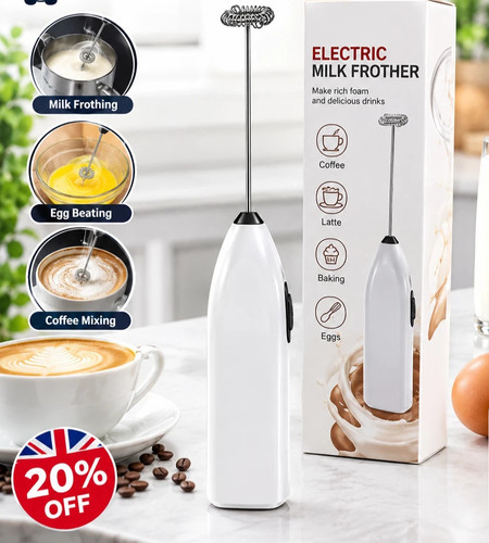 Electric milk frother - milk, egg