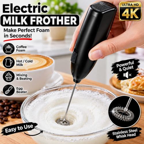 Electric milk frother egg - electric,