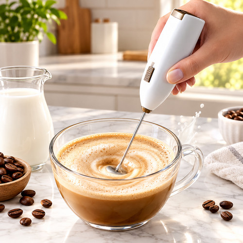 Electric milk frother - frother, egg